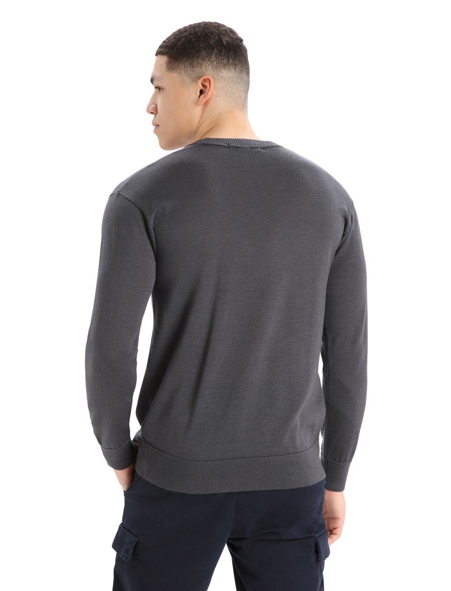 Monsoon Men's Icebreaker Cool-Lite™ Merino Nova Sweatshirt Sweaters | USA 1216CTVE